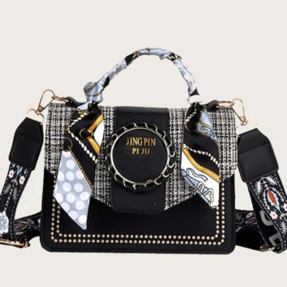 Jing Pin Pi Ju Mixed Media Bag